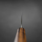 Kiritsuke Stainless Clad Blue Super Polished Sumi Urushi Handle 240mm (9.4”)-[Musashi]-[Japanese-Kitchen-Knives]