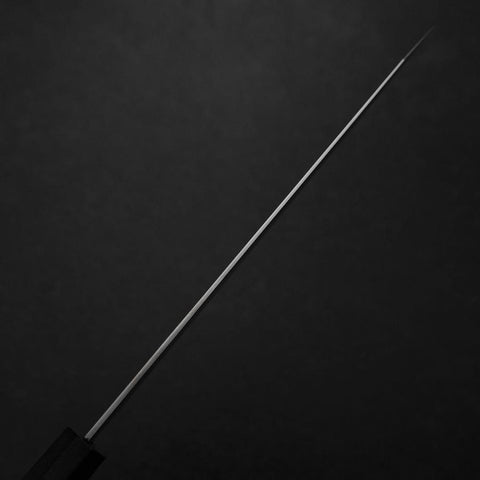 Kiritsuke Sujihiki VG-10 Damascus Ebony Handle 175mm (6.8”)-[Musashi]-[Japanese-Kitchen-Knives]