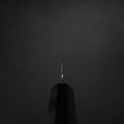 Kiritsuke Sujihiki VG-10 Damascus Ebony Handle 175mm-[Musashi]-[Japanese-Kitchen-Knives]