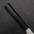 Kiritsuke Sujihiki VG-10 Damascus Ebony Handle 175mm-[Musashi]-[Japanese-Kitchen-Knives]