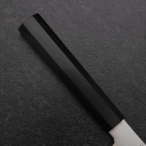 Kiritsuke Sujihiki VG-10 Damascus Ebony Handle 175mm-[Musashi]-[Japanese-Kitchen-Knives]