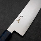 Kiritsuke VG-10 Damascus Blue Birch Handle 210mm-[Musashi]-[Japanese-Kitchen-Knives]