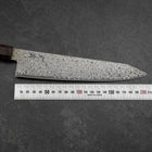 Kiritsuke VG-10 Damascus Brown Birch Handle 210mm-[Musashi]-[Japanese-Kitchen-Knives]