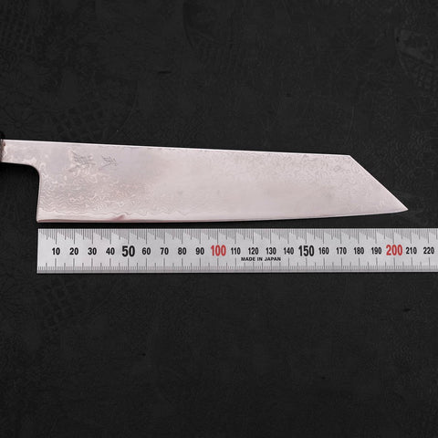 Kiritsuke VG-10 Damascus Buffalo Ebony Handle 210mm (8.3”)-[Musashi]-[Japanese-Kitchen-Knives]