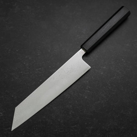 Kiritsuke VG-10 Damascus Dark Blue Urushi Handle 210mm (8.3”)-[Musashi]-[Japanese-Kitchen-Knives]