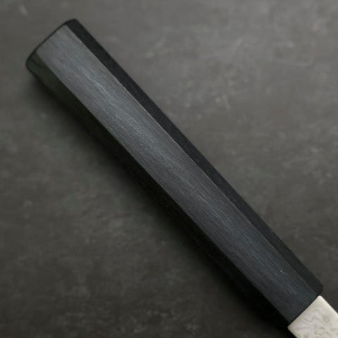 Kiritsuke VG-10 Damascus Dark Blue Urushi Handle 210mm (8.3”)-[Musashi]-[Japanese-Kitchen-Knives]
