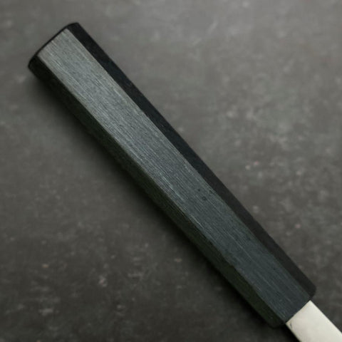 Kiritsuke VG-10 Damascus Dark Blue Urushi Handle 210mm (8.3”)-[Musashi]-[Japanese-Kitchen-Knives]