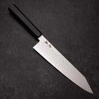 Kiritsuke VG-10 Damascus Ebony Handle 210mm-[Musashi]-[Japanese-Kitchen-Knives]