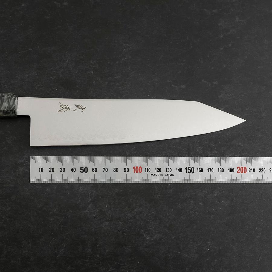 切付 VG-10 ダマスカス グレースタビライズド 樺の木柄 210mm – MUSASHI