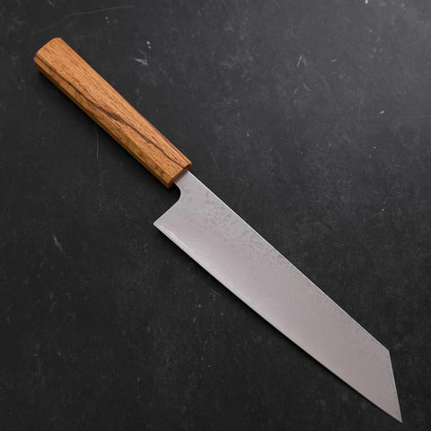 Kiritsuke VG-10 Damascus Oak Handle 210mm (8.3”)-[Musashi]-[Japanese-Kitchen-Knives]