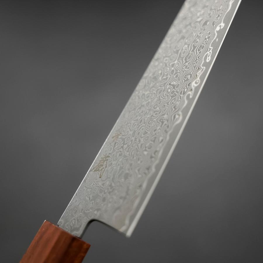 Kiritsuke VG-10 Damascus Shitan Ebony Handle 210mm-[Musashi]-[Japanese-Kitchen-Knives]