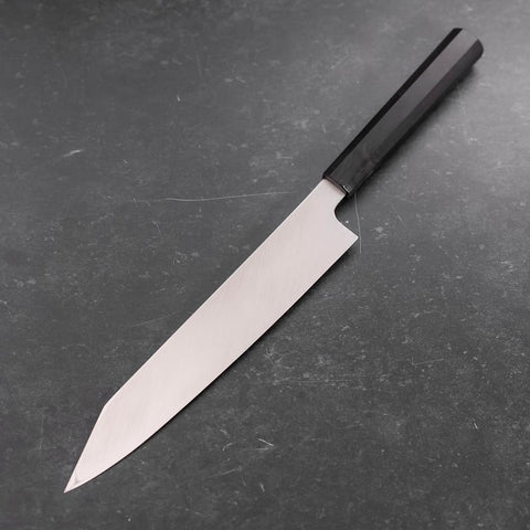 Kiritsuke VG-10 Mirror Buffalo Ebony Handle 240mm-[Musashi]-[Japanese-Kitchen-Knives]