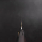 Kiritsuke VG-10 Mirror Buffalo Ebony Handle 270mm (10.6”)-[Musashi]-[Japanese-Kitchen-Knives]