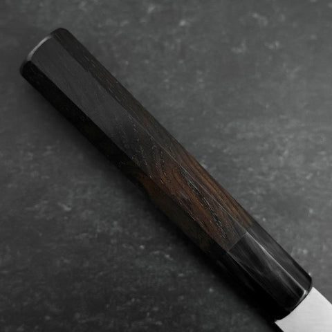 Kiritsuke VG-10 Polished Buffalo Ebony Handle 200mm (7.9”)-[Musashi]-[Japanese-Kitchen-Knives]