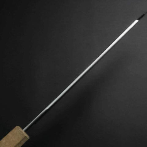 Kiritsuke VG-10 Polished White Urushi Handle 200mm (7.9”)-[Musashi]-[Japanese-Kitchen-Knives]