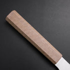 Kiritsuke VG-10 Polished White Urushi Handle 200mm-[Musashi]-[Japanese-Kitchen-Knives]