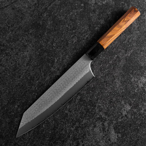 Kiritsuke VG-5 Tsuchime Buffalo Bubinga Handle 200mm (7.9”)-[Musashi]-[Japanese-Kitchen-Knives]