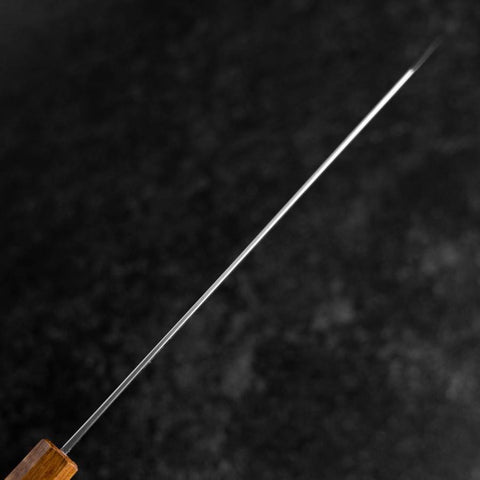 Kiritsuke White Steel #1 Polished Yaki Urushi Handle 240mm-[Musashi]-[Japanese-Kitchen-Knives]