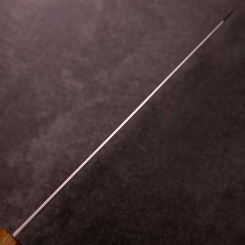 Kiritsuke White Steel #1 Polished Yaki Urushi Handle 240mm-[Musashi]-[Japanese-Kitchen-Knives]