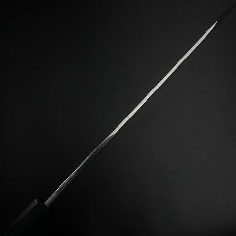 Kiritsuke White Steel #2 Kasumi Dark Blue Urushi Handle 230mm-[Musashi]-[Japanese-Kitchen-Knives]