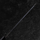 Kiritsuke White Steel #2 Kurouchi Buffalo Ebony Handle 200mm (7.9”)-[Musashi]-[Japanese-Kitchen-Knives]