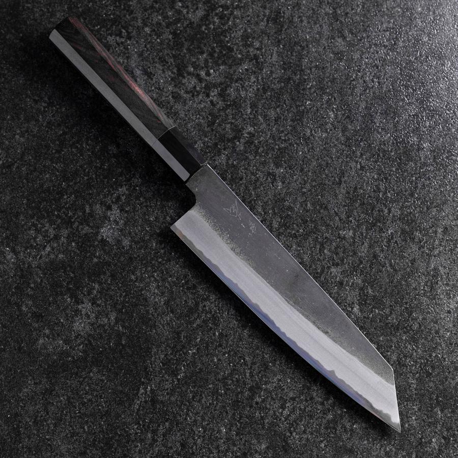 文化 青紙スーパー 黒打 黒檀水牛柄 180mm – MUSASHI