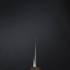Kiritsuke White Steel #2 Kurouchi Nashiji Ashwood Handle 210mm (8.3”)-[Musashi]-[Japanese-Kitchen-Knives]