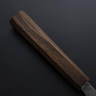 Kiritsuke White Steel #2 Kurouchi Nashiji Ashwood Handle 210mm (8.3”)-[Musashi]-[Japanese-Kitchen-Knives]