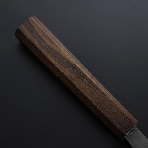 Kiritsuke White Steel #2 Kurouchi Nashiji Ashwood Handle 210mm (8.3”)-[Musashi]-[Japanese-Kitchen-Knives]