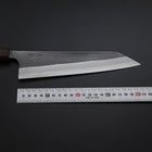 Kiritsuke White Steel #2 Kurouchi Nashiji Ashwood Handle 210mm (8.3”)-[Musashi]-[Japanese-Kitchen-Knives]