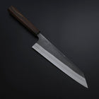 Kiritsuke White Steel #2 Kurouchi Nashiji Ashwood Handle 210mm-[Musashi]-[Japanese-Kitchen-Knives]