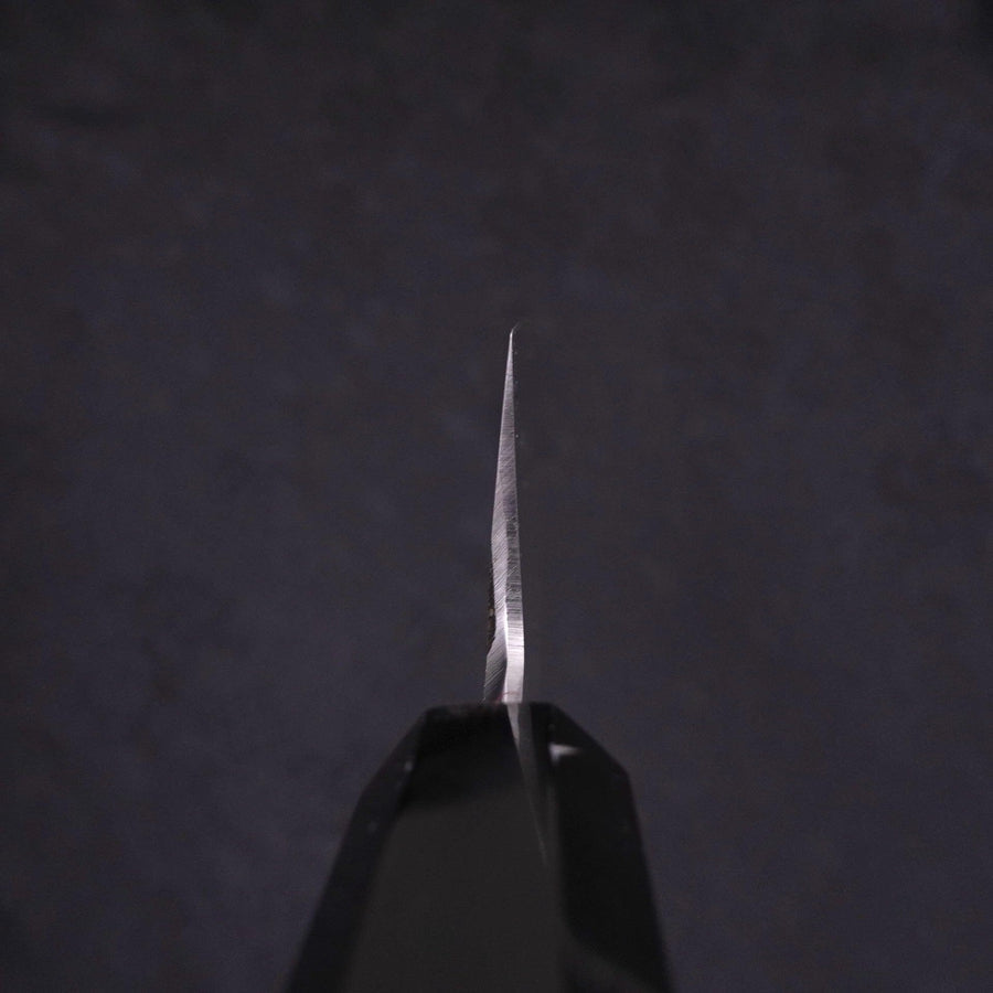 切付 片刃 白本焼 鏡面 黒檀水牛柄 240mm – MUSASHI