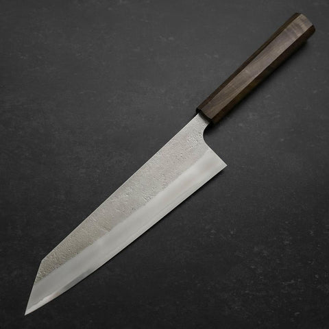 Kiritsuke White Steel #2 Nashiji Ashwood Handle 210mm (8.3”)-[Musashi]-[Japanese-Kitchen-Knives]