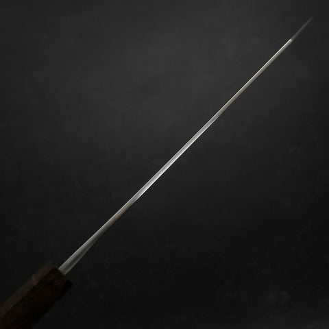 Kiritsuke White Steel #2 Nashiji Ashwood Handle 210mm (8.3”)-[Musashi]-[Japanese-Kitchen-Knives]