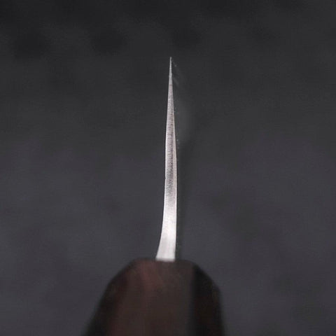 Kiritsuke White Steel #2 Nashiji Ebony Handle 210mm (8.3”)-[Musashi]-[Japanese-Kitchen-Knives]