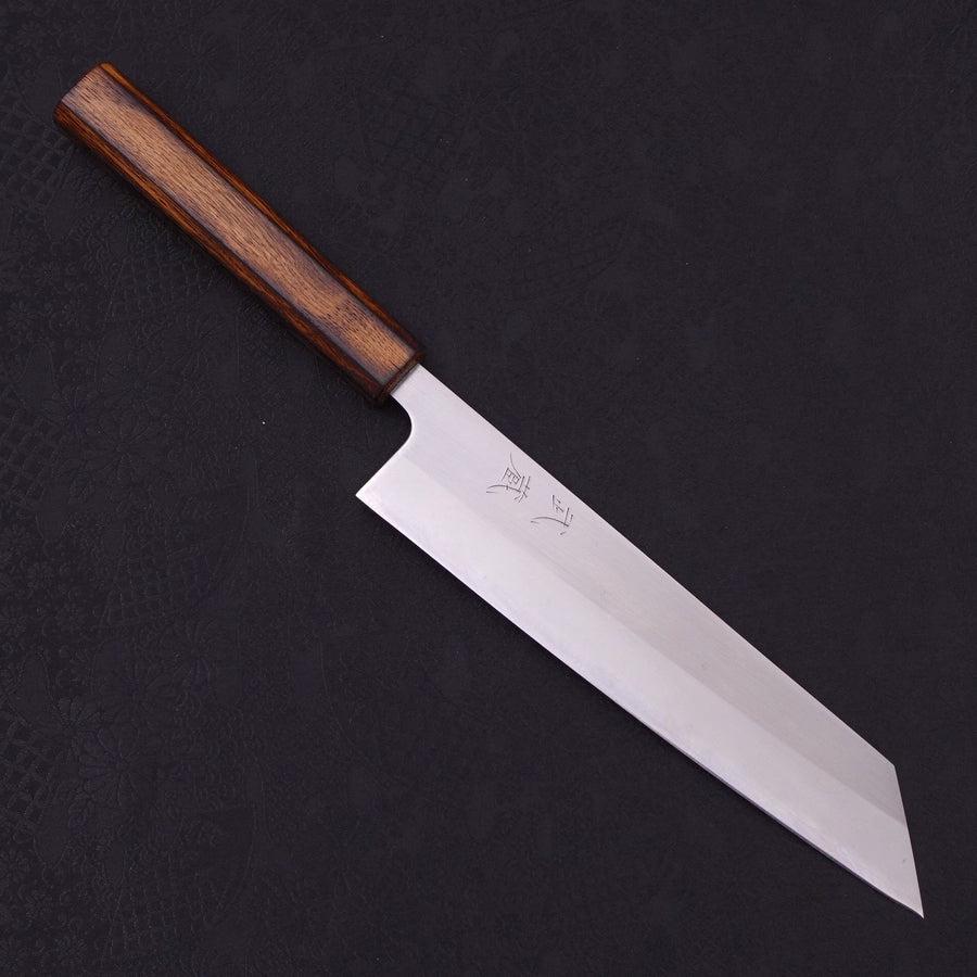 Kiritsuke White steel #1 Polished Sumi Urushi Handle 210mm-White steel #1-Polished-Japanese Handle-[Musashi]-[Japanese-Kitchen-Knives]