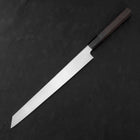 Kiritsuke Yanagiba Blue Steel #2 Kurouchi Buffalo Wenge Handle 270mm (10.6”)-[Musashi]-[Japanese-Kitchen-Knives]