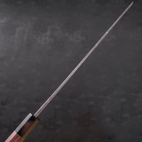 Kiritsuke Yanagiba Blue Steel #2 Kurouchi Buffalo Wenge Handle 300mm (11.8”)-[Musashi]-[Japanese-Kitchen-Knives]