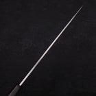 Kiritsuke Yanagiba Silver Steel #3 Kasumi Buffalo Ebony Handle 240mm (9.4”)-[Musashi]-[Japanese-Kitchen-Knives]