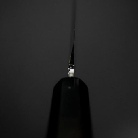 Kiritsuke Yanagiba Silver Steel #3 Kasumi Buffalo Ebony Handle 270mm-[Musashi]-[Japanese-Kitchen-Knives]