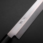 Kiritsuke Yanagiba Silver Steel #3 Kasumi Buffalo Ebony Handle 300mm-[Musashi]-[Japanese-Kitchen-Knives]