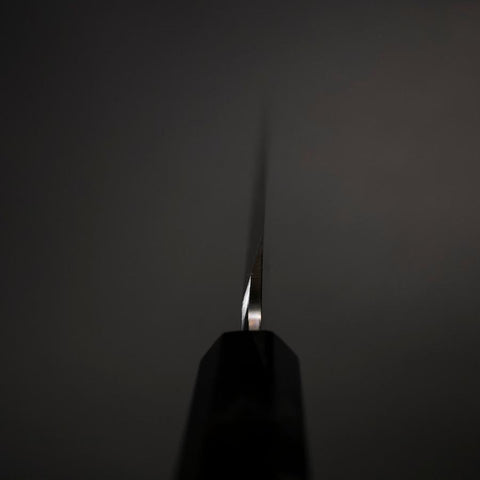 Kiritsuke Yanagiba Silver Steel #3 Kasumi Buffalo Ebony Handle 300mm-[Musashi]-[Japanese-Kitchen-Knives]