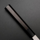 Kiritsuke Yanagiba Silver Steel #3 Kasumi Buffalo Ebony Handle 300mm-[Musashi]-[Japanese-Kitchen-Knives]