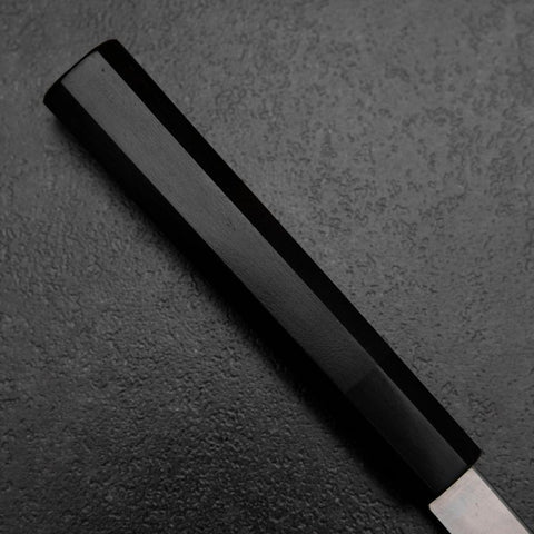 Kiritsuke Yanagiba Silver Steel #3 Kasumi Buffalo Ebony Handle 300mm-[Musashi]-[Japanese-Kitchen-Knives]