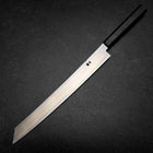 Kiritsuke Yanagiba Silver Steel #3 Kasumi Buffalo Ebony Handle 300mm (Sori)-[Musashi]-[Japanese-Kitchen-Knives]