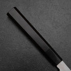 Kiritsuke Yanagiba Silver Steel #3 Kasumi Buffalo Ebony Handle 300mm (Sori)-[Musashi]-[Japanese-Kitchen-Knives]