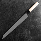Kiritsuke Yanagiba Silver Steel #3 Kasumi Buffalo Magnolia Handle 300mm (11.8”)-[Musashi]-[Japanese-Kitchen-Knives]