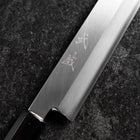 Kiritsuke Yanagiba Silver Steel #3 Kasumi Buffalo Magnolia Handle 300mm (11.8”)-[Musashi]-[Japanese-Kitchen-Knives]