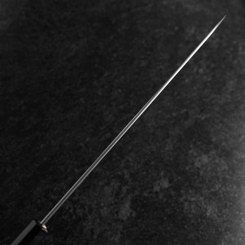 Kiritsuke Yanagiba Silver Steel #3 Kasumi Buffalo Magnolia Handle 300mm (11.8”)-[Musashi]-[Japanese-Kitchen-Knives]