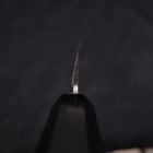 Kiritsuke Yanagiba Silver Steel #3 Polished Buffalo Ebony Handle 270mm (10.6”)-[Musashi]-[Japanese-Kitchen-Knives]